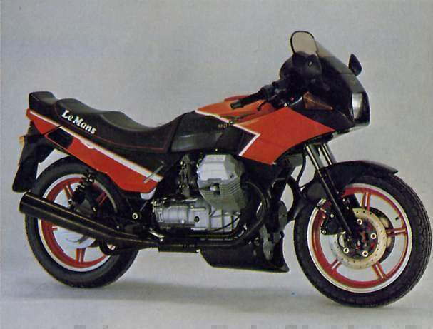Moto Guzzi Le Mans 1000 Mark V (1992-) especificaciones técnicas