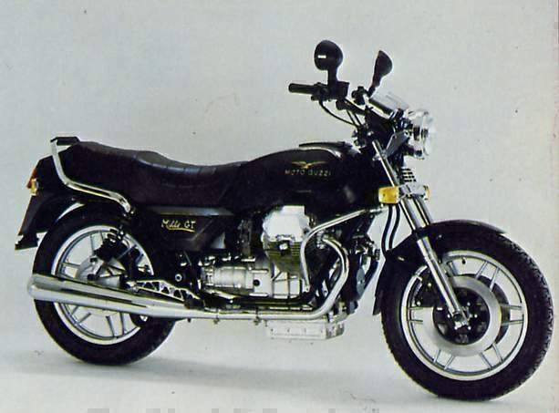 Moto Guzzi Mille 1000 GT (1987) especificaciones técnicas