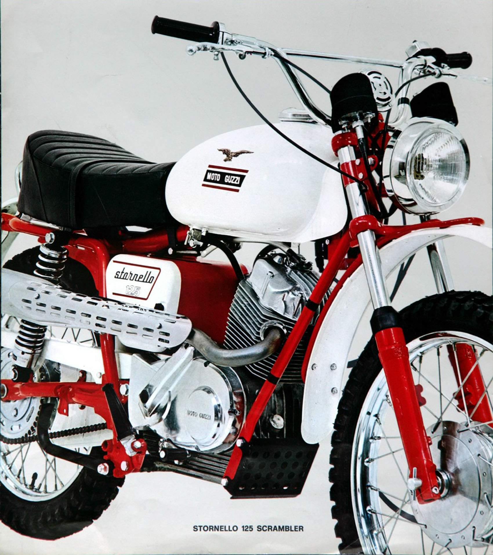 Moto Guzzi Stornello 125 Scrambler America (1965-1967) especificaciones técnicas