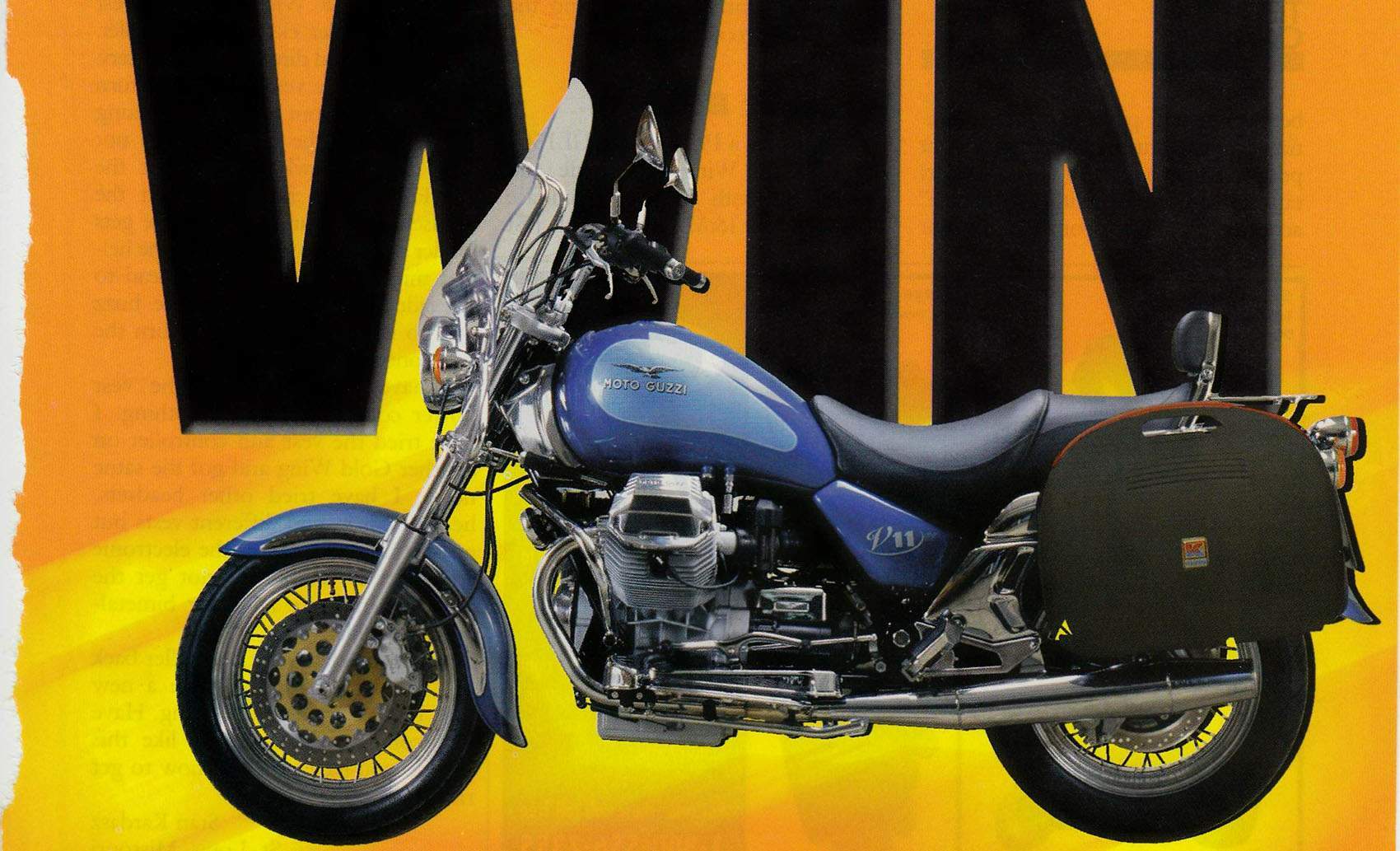 Moto Guzzi V 11EV (1998-00) especificaciones técnicas