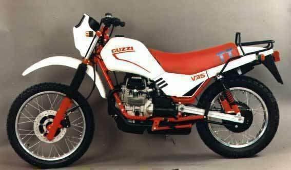 Moto Guzzi V 35TT (1984) especificaciones técnicas