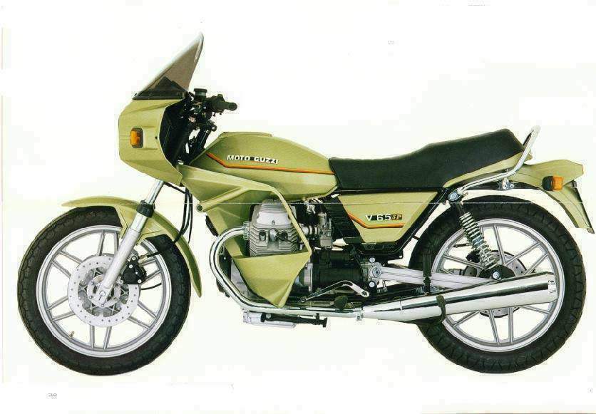 Moto Guzzi V 65SP (1979-) especificaciones técnicas