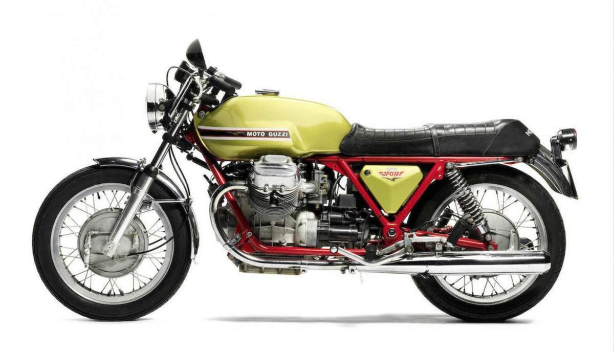 Moto Guzzi V-7 750 Sport (1971-72) especificaciones técnicas