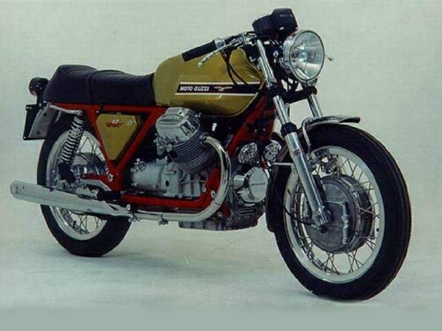 Moto Guzzi V-7 750 Sport (1973-74) especificaciones técnicas