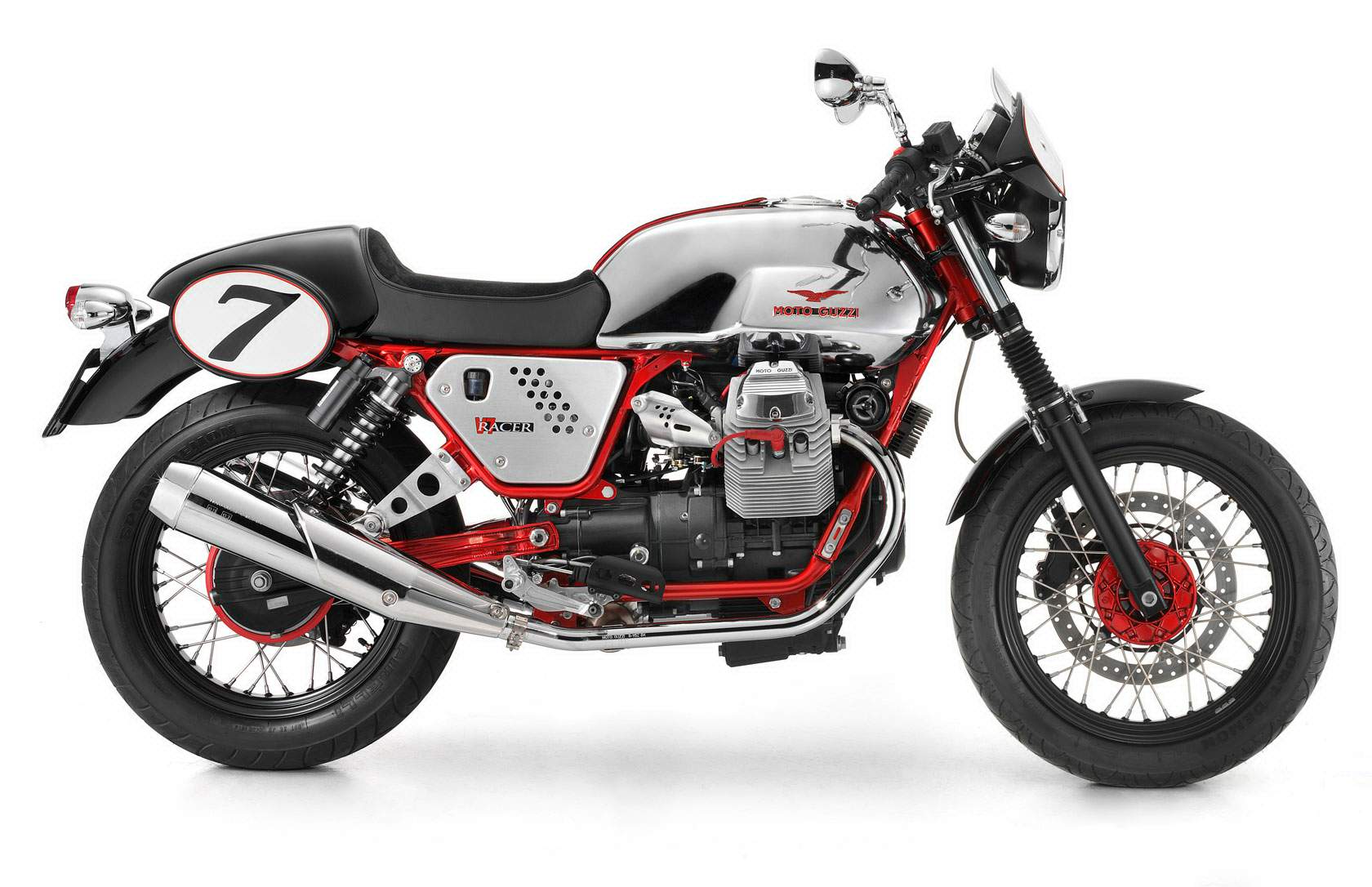 Moto Guzzi V7 Clubman Racer (2010-11) especificaciones técnicas