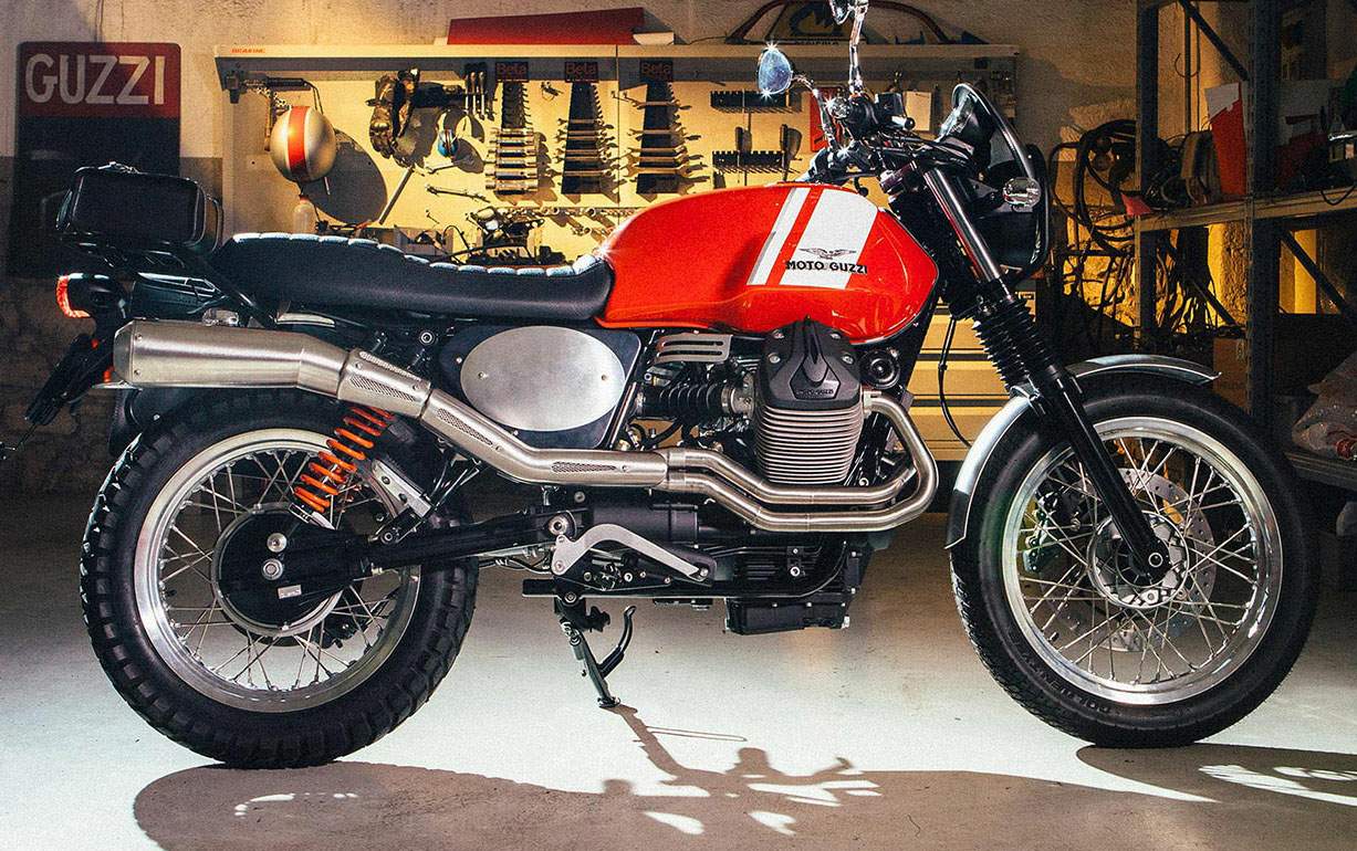 Moto Guzzi V7 II Scrambler Kit (2015) especificaciones técnicas