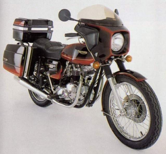 Especificaciones técnicas de Triumph Bonneville 750 T140E Edición especial (1980)