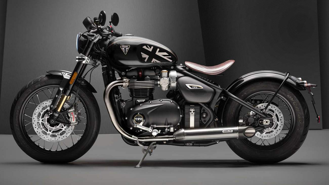 Especificaciones técnicas de la Triumph Bonneville Bobber TFC (2020)