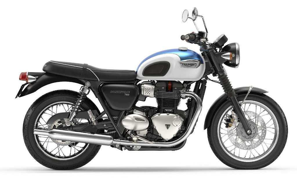 Especificaciones técnicas de la Triumph Bonneville T100 (2017-18)