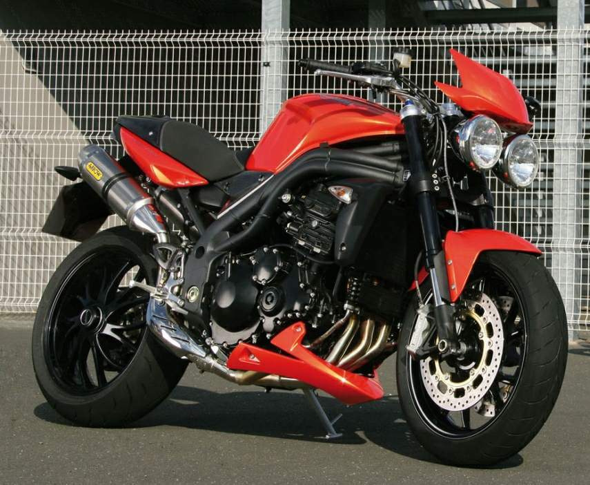 Especificaciones técnicas de Triumph Speed ​​Triple (2009)