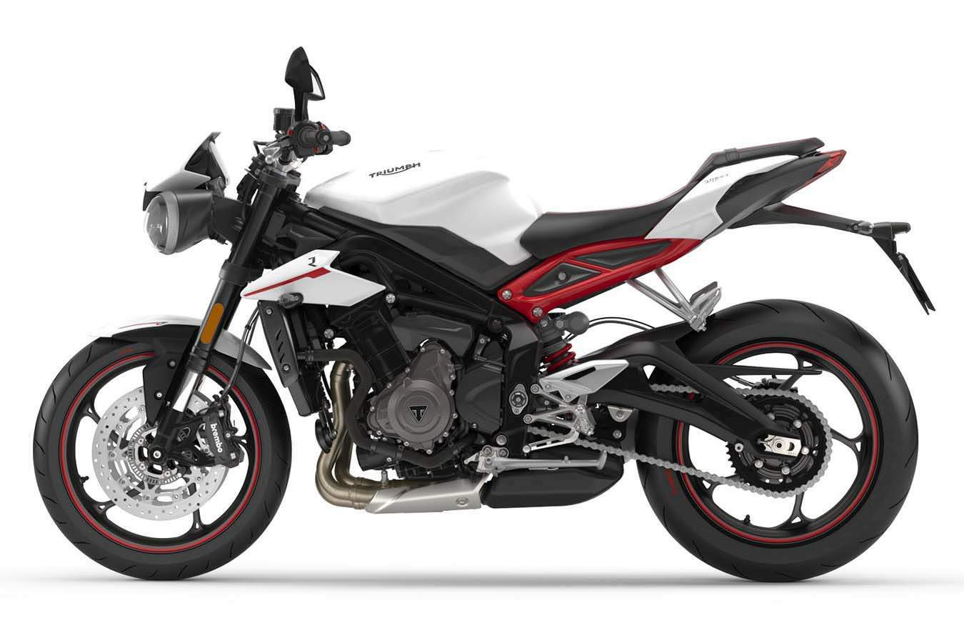 Especificaciones técnicas de Triumph Street Triple 765R (2019)