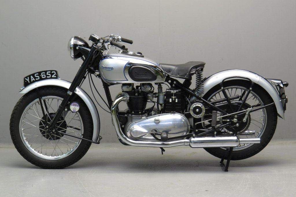 Especificaciones técnicas de la Triumph Tiger 100 (1946-59)