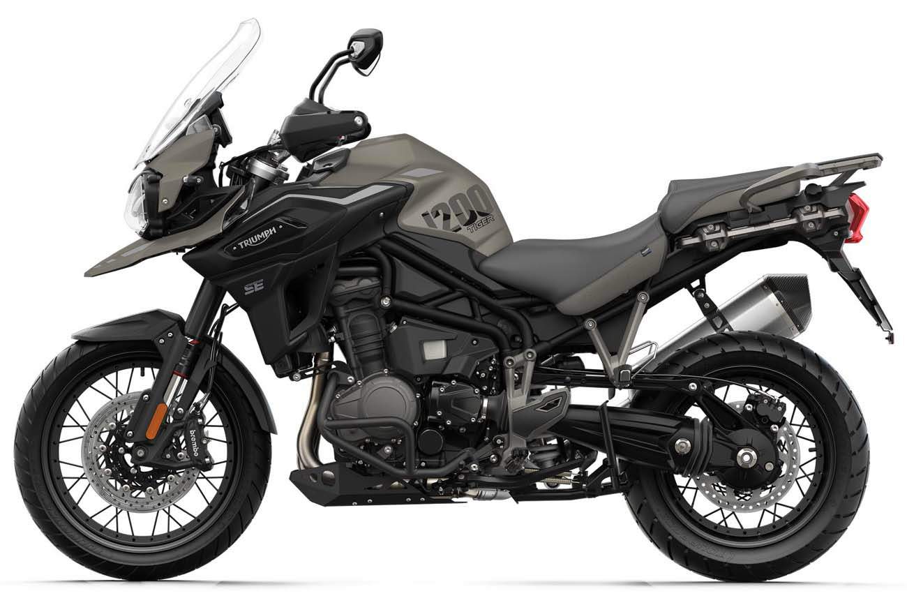 Especificaciones técnicas de la Triumph Tiger 1200 Desert Special Edition (2020)