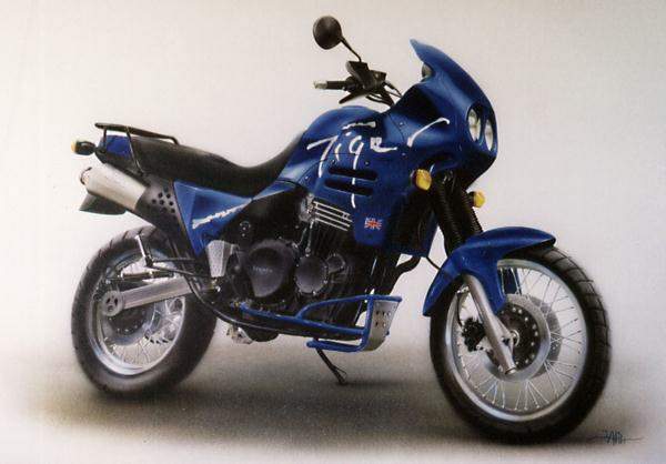 Especificaciones técnicas de la Triumph Tiger 900 (1993-94)