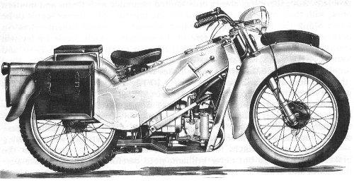 Velocette LE MKII (1950-58) especificaciones técnicas