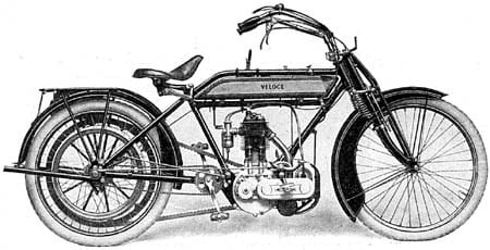 Velocette Veloce 3.5 hp (1909-18) especificaciones técnicas