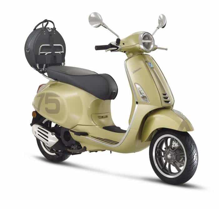 Especificaciones técnicas de Vespa Primavera 50 75th Anniversary Limited Edition (2021)