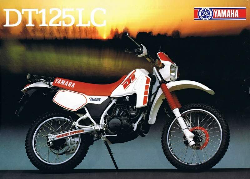 Especificaciones técnicas de la Yamaha DT 125R (1986-87)