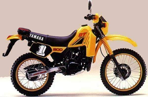 Especificaciones técnicas de la Yamaha DT 200R (1984-85)