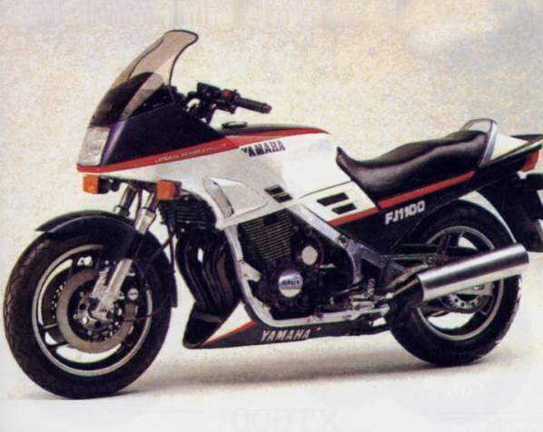 Especificaciones técnicas Yamaha FJ 1100 (1985)