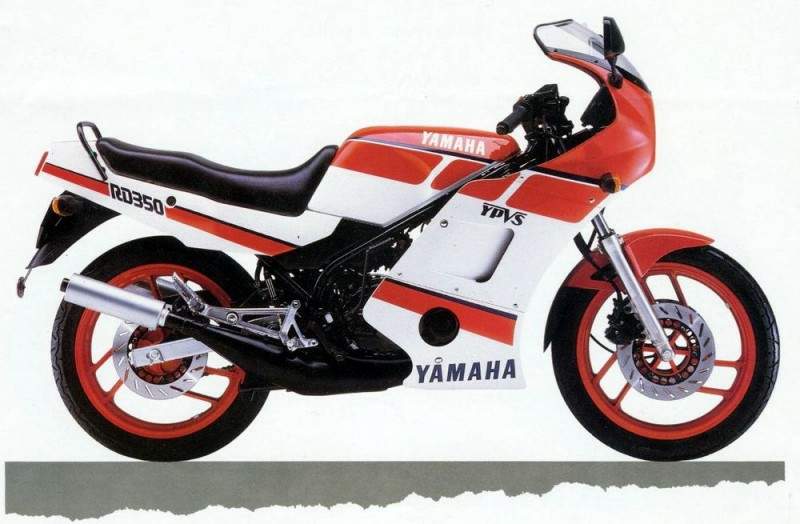 Especificaciones técnicas de la Yamaha RD 350F (1984)