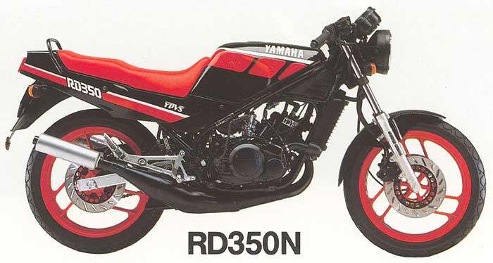 Especificaciones técnicas de la Yamaha RD 350N (1983)