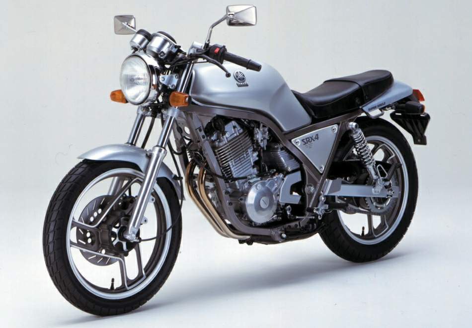 Especificaciones técnicas de la Yamaha SRX 400 (1985-86)