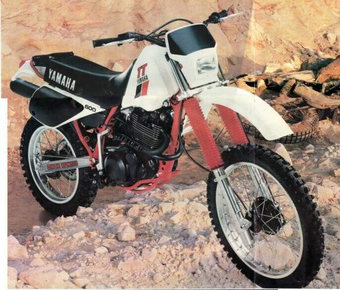 Especificaciones técnicas de la Yamaha TT 600 (1983-84)