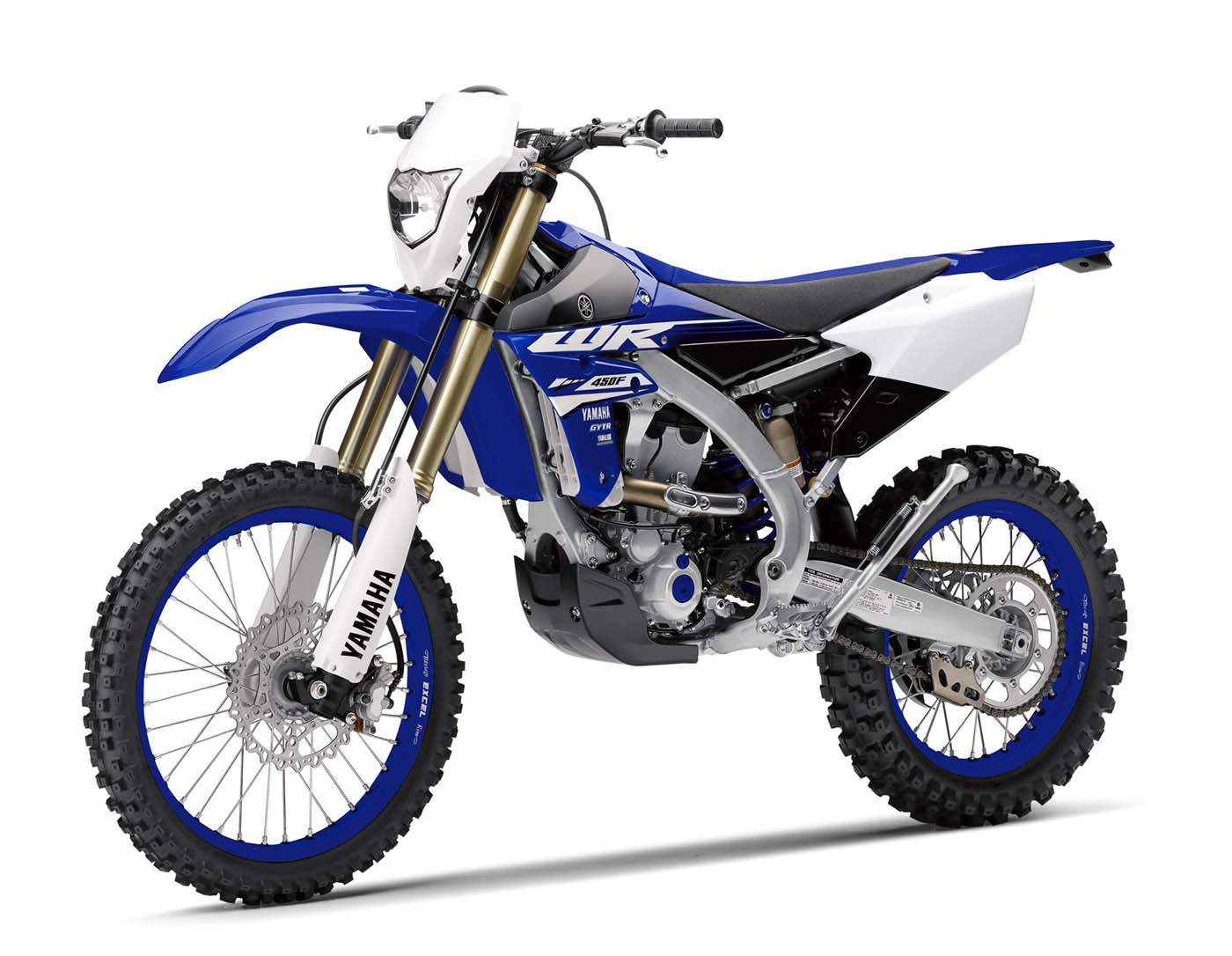 Especificaciones técnicas de la Yamaha WR450F (2017-18)