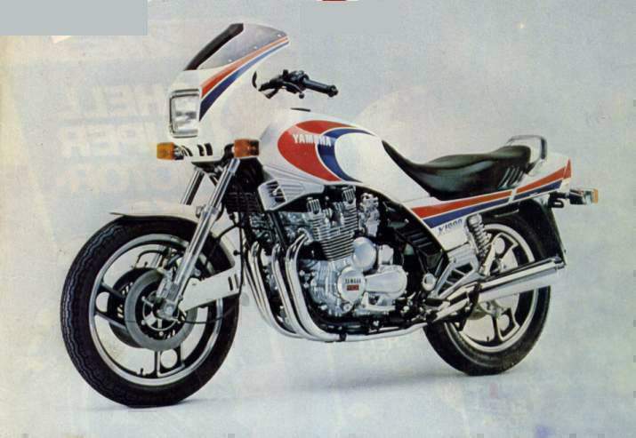 Especificaciones técnicas de la Yamaha XJ 900R Seca (1984)