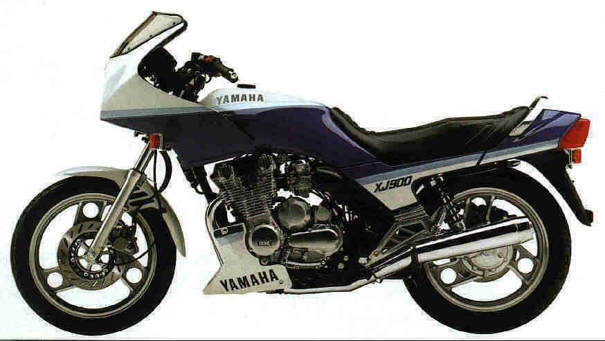 Especificaciones técnicas de la Yamaha XJ 900F (1985-89)