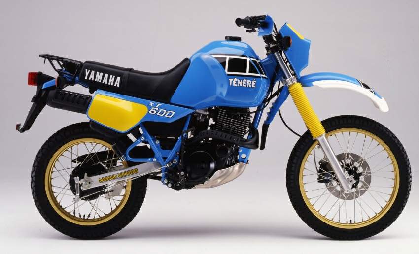 Especificaciones técnicas de la Yamaha XT 600Z Teneré (1983-84)