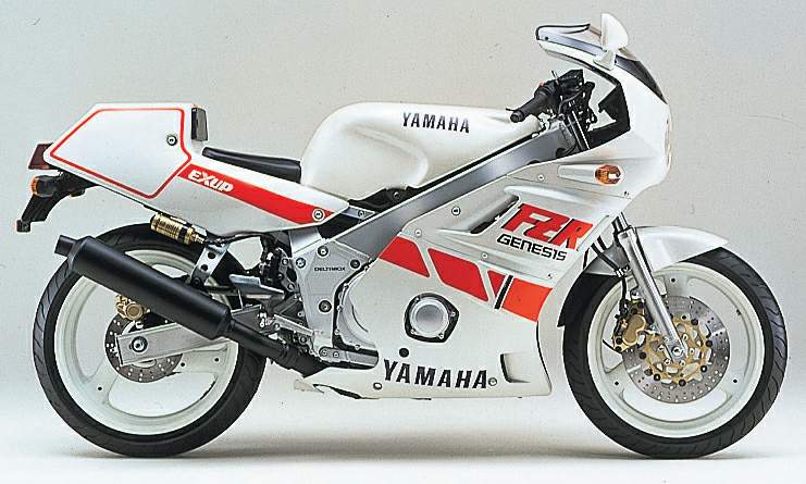 Especificaciones técnicas de la Yamaha FZR 400R