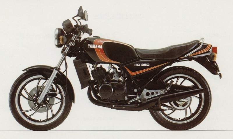 Especificaciones técnicas de la Yamaha RD 250LC / RZ 250LC