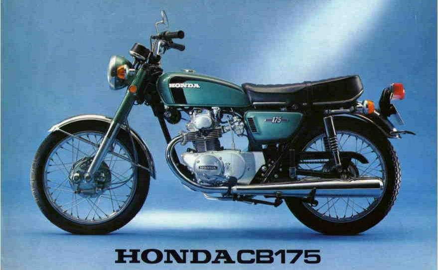 Especificaciones técnicas Honda CB 175