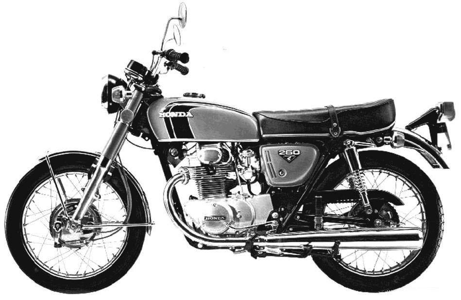 Especificaciones técnicas Honda CB 350K