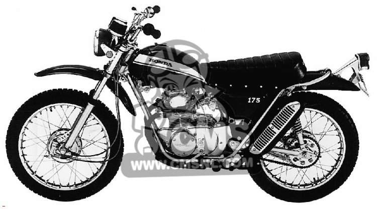 Especificaciones técnicas Honda SL 175