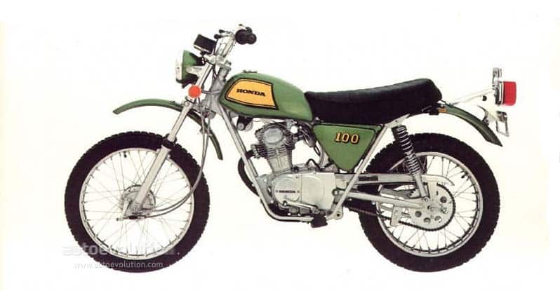 Especificaciones técnicas Honda SL 100