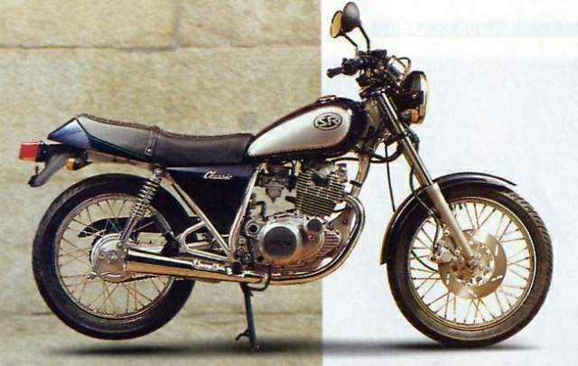 Especificaciones técnicas de la Yamaha SR 250 Classic