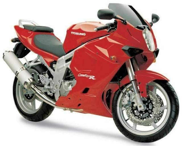 Especificaciones técnicas Hyosung GT 650R