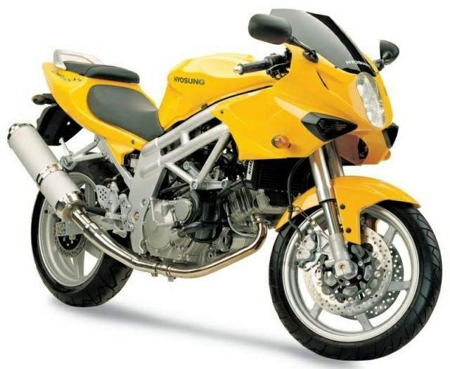 Especificaciones técnicas Hyosung GT 650S