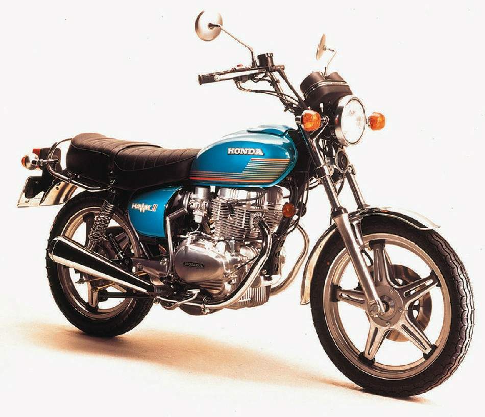 Especificaciones técnicas de la Honda CB 400T Hawk