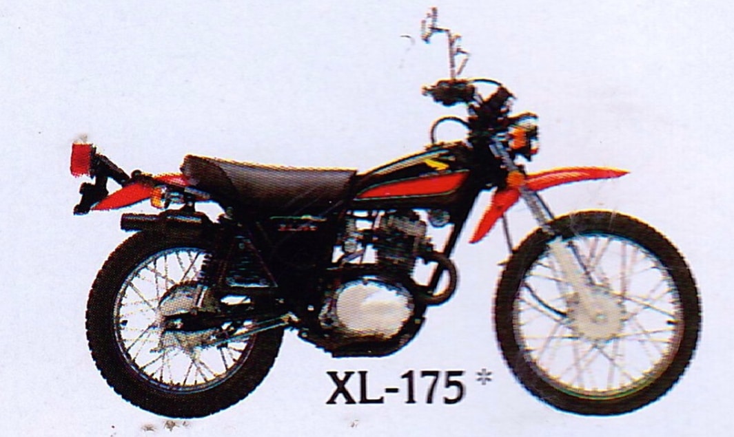 Especificaciones técnicas Honda XL 175