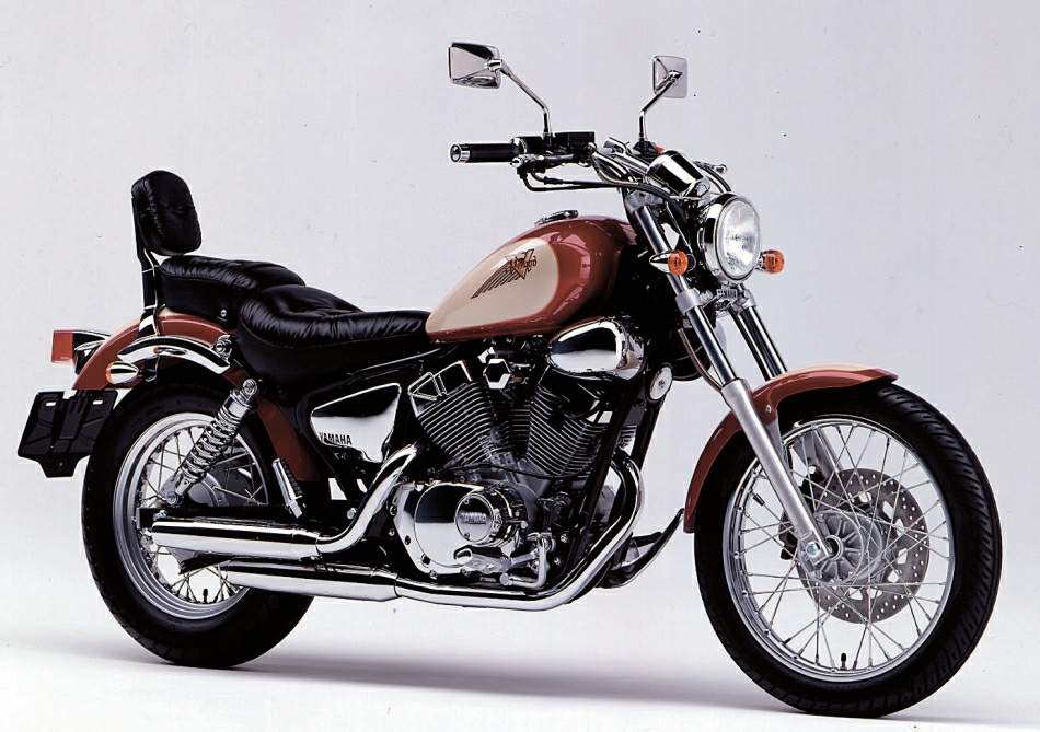 Especificaciones técnicas de la Yamaha XV 250 Virago