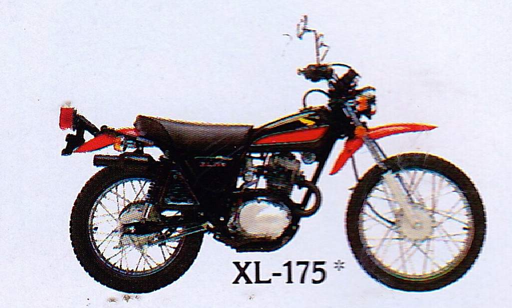 Especificaciones técnicas Honda XL 175