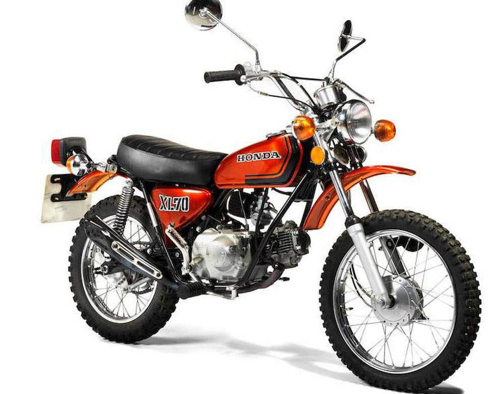 Especificaciones técnicas Honda XL 175