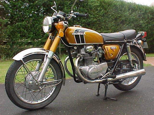 Especificaciones técnicas Honda CB 350K