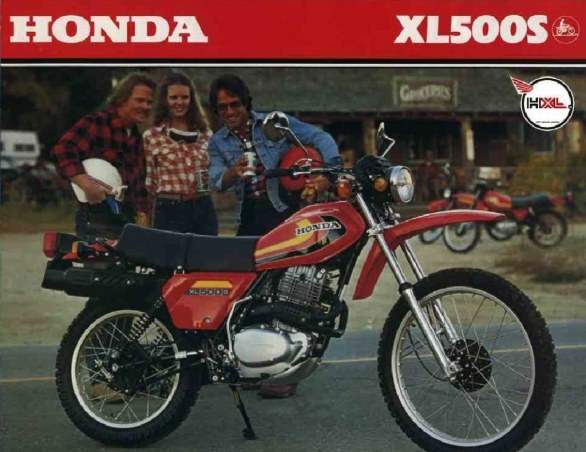 Especificaciones técnicas Honda XL 500S