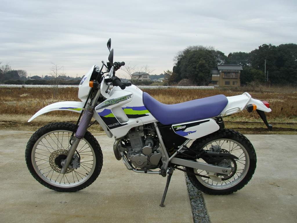 Especificaciones técnicas Honda XL 250 Grados