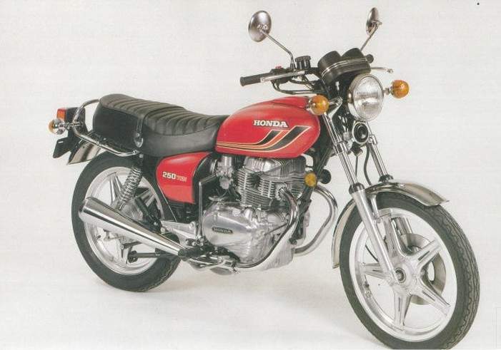 Especificaciones técnicas Honda CB 250T Dream